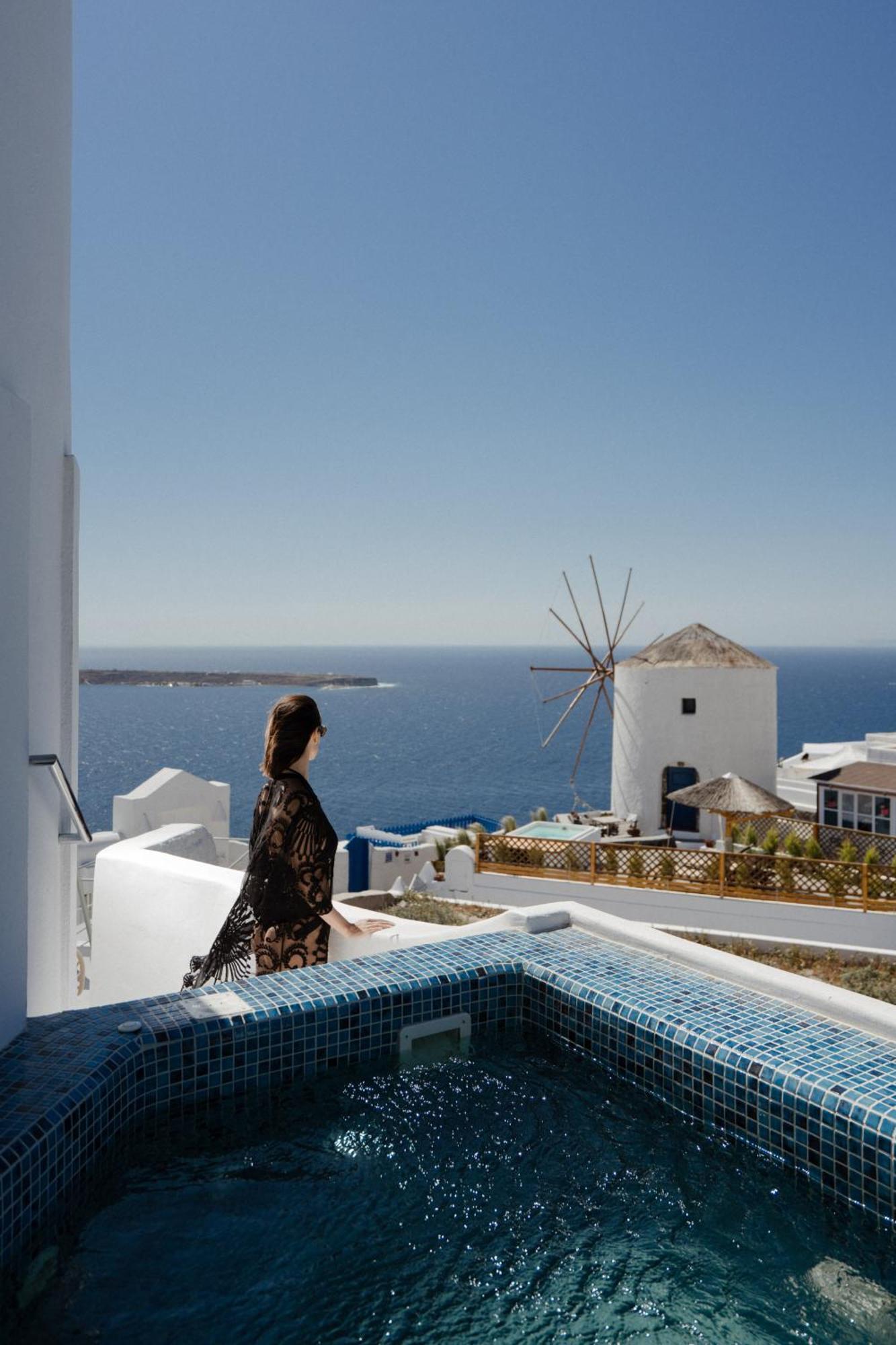 The Sunset Windmill Vila Oía Exterior foto
